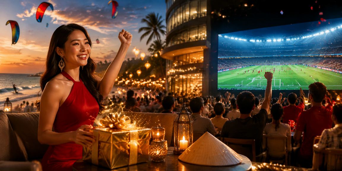 Người chơi Việt Nam trải nghiệm casino di động tại lễ hội Mũi Né